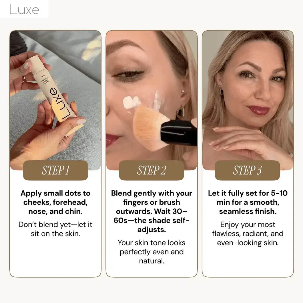 Luxe™ - Color Changing Foundation, photograph 5